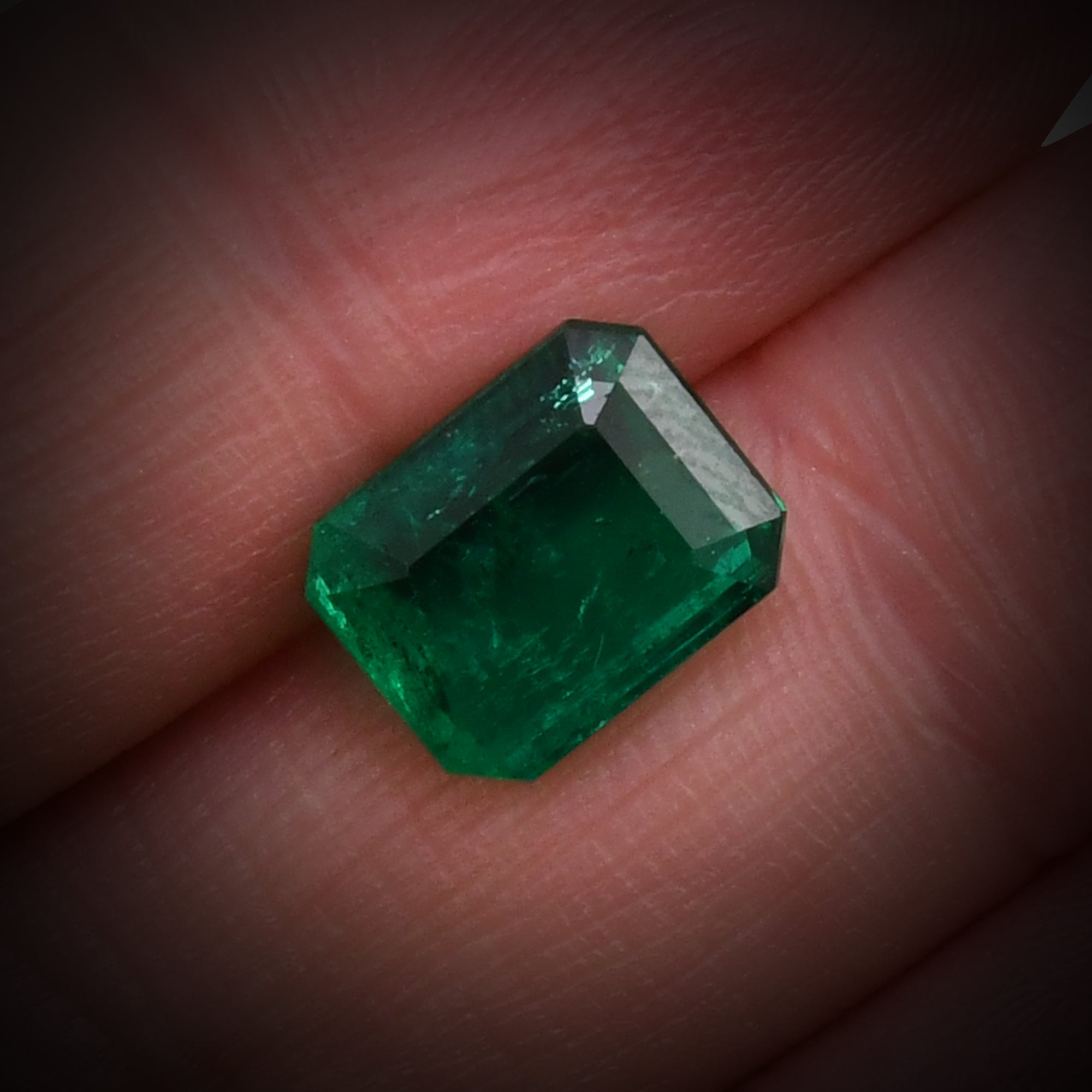 3.19 Carat Green COLOMBIAN Emerald Emerald CD | LEIBISH