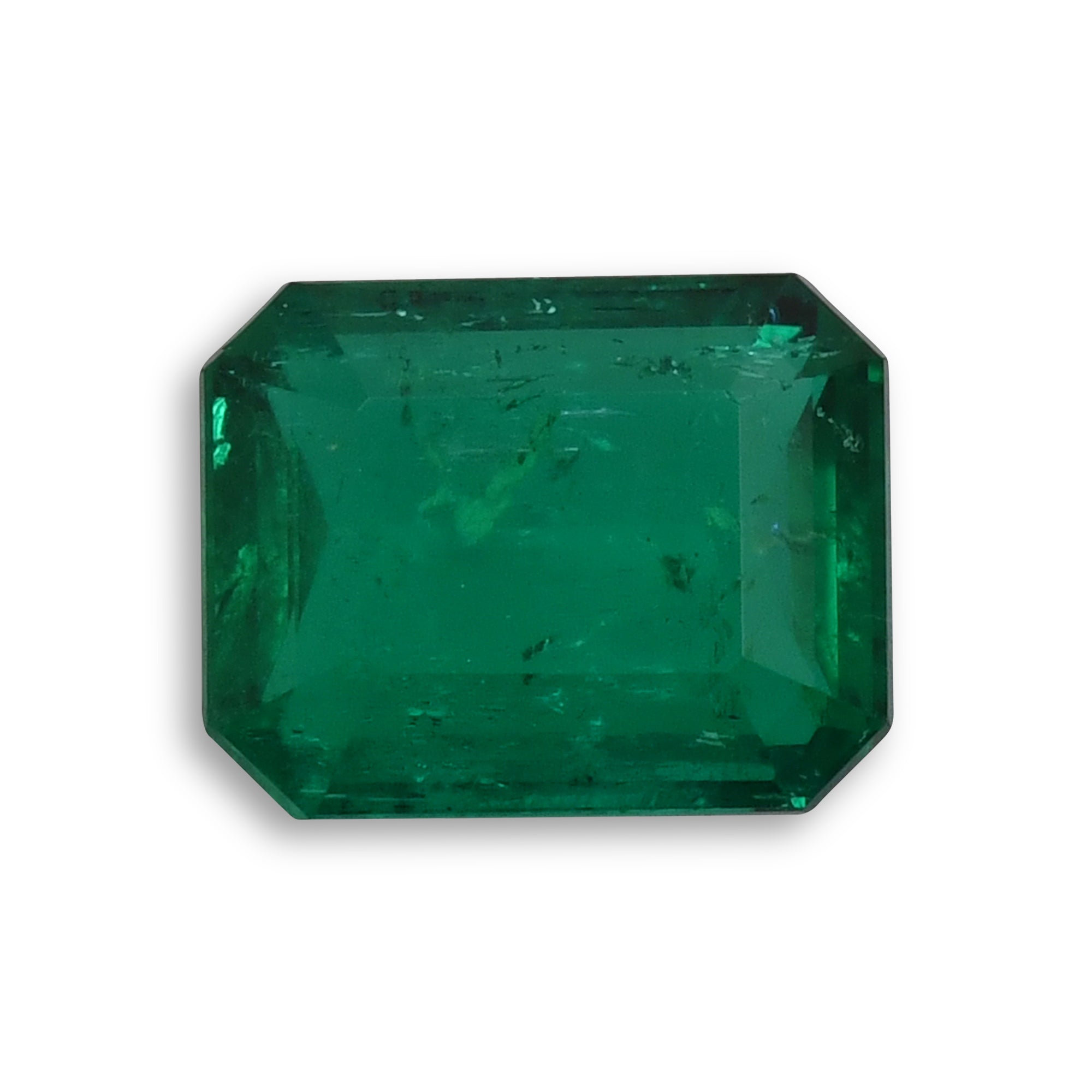 3.19 Carat Green COLOMBIAN Emerald Emerald CD | LEIBISH