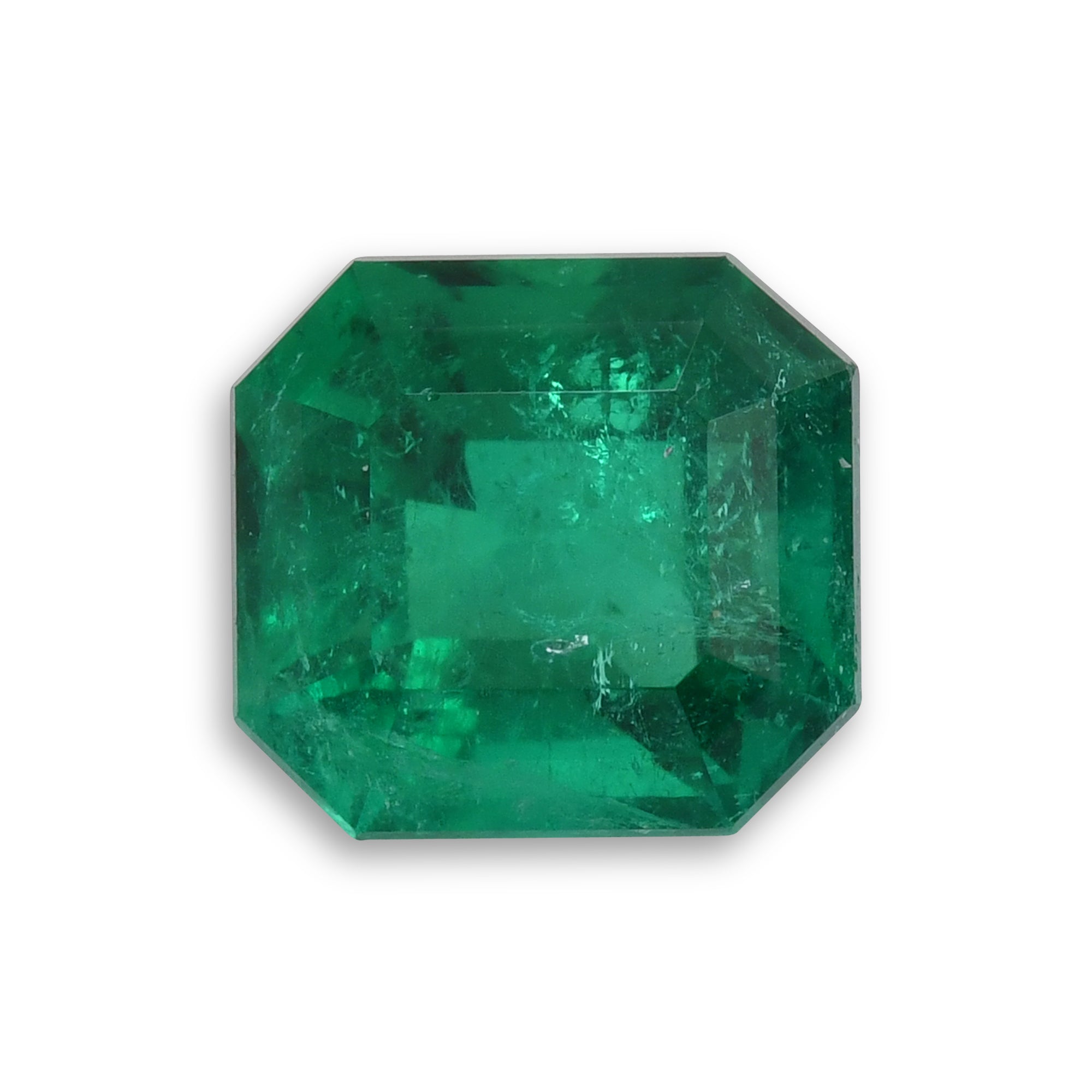 3.80 Carat Green COLOMBIAN Emerald Emerald GRS | LEIBISH