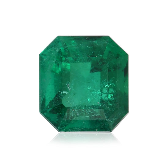 3,80 Karat Grüner KOLUMBIANISCHER Smaragd Smaragd GRS