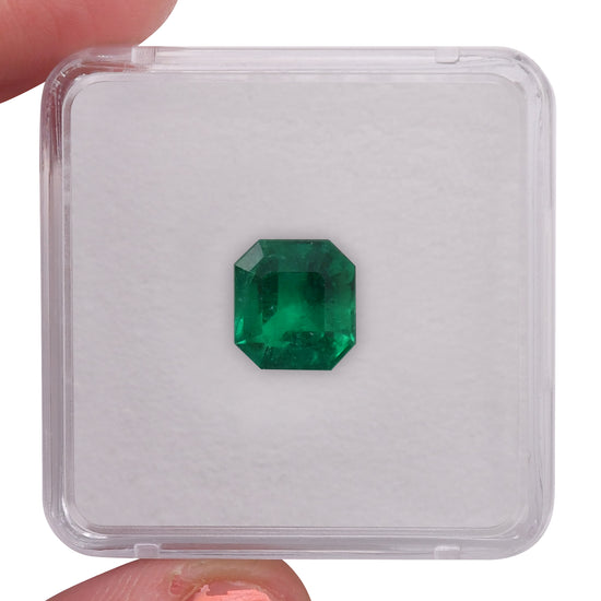 3,80 Karat Grüner KOLUMBIANISCHER Smaragd Smaragd GRS