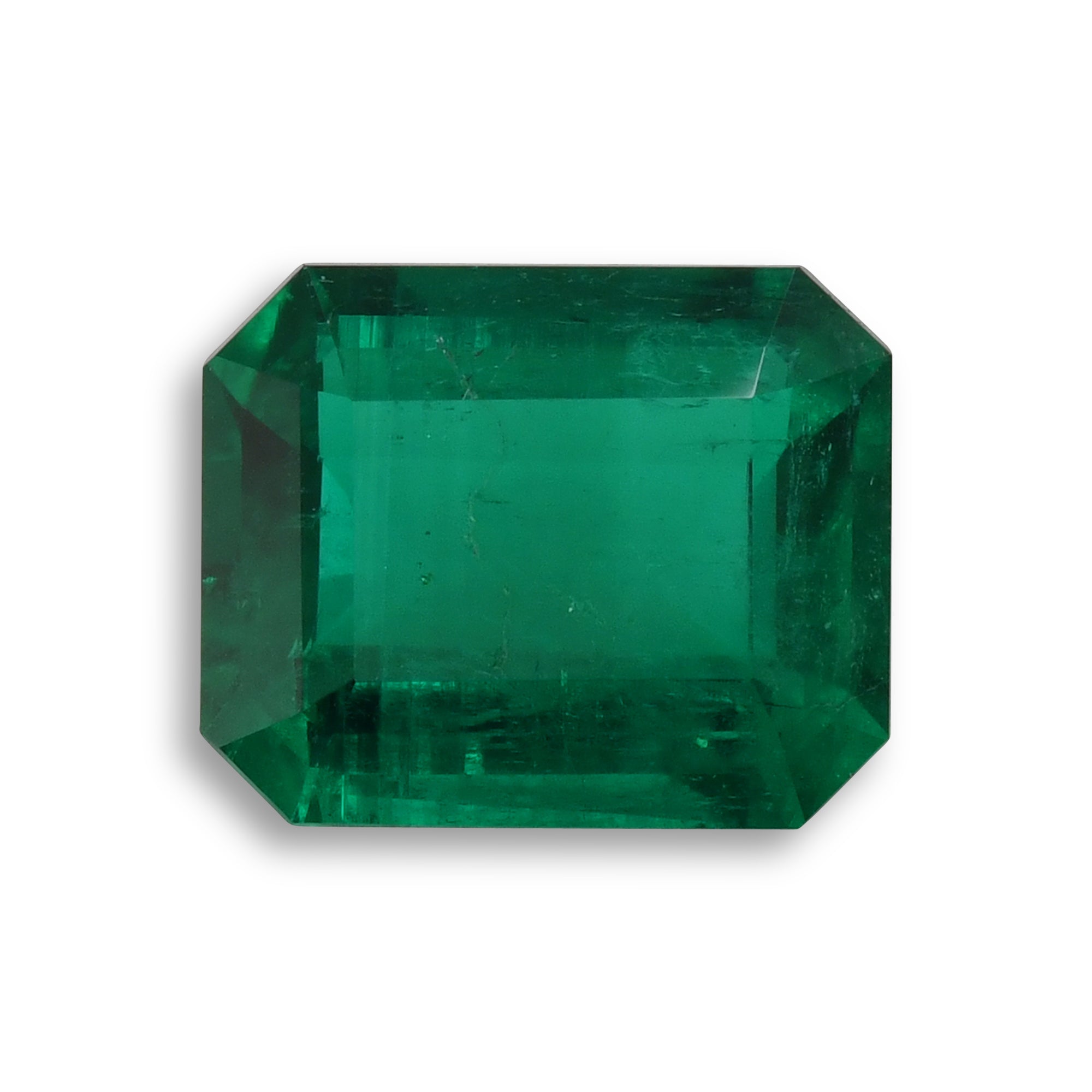 5.53 Carat Green COLOMBIAN Emerald Emerald CD | LEIBISH