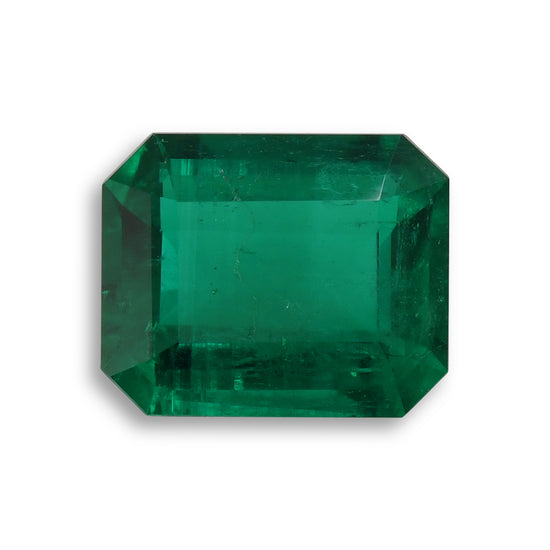 5.53 Carat Green COLOMBIAN Emerald Emerald CD