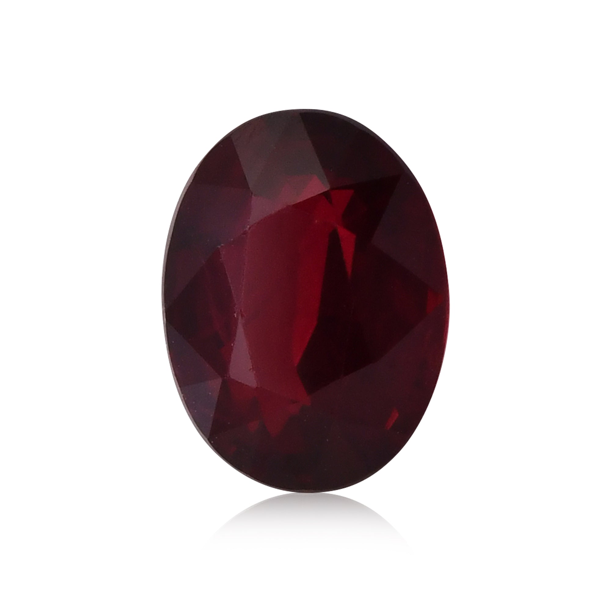 ★ ruby ★ Natural Heated Ruby Purplish Red color Cushion shape 1.82 carats