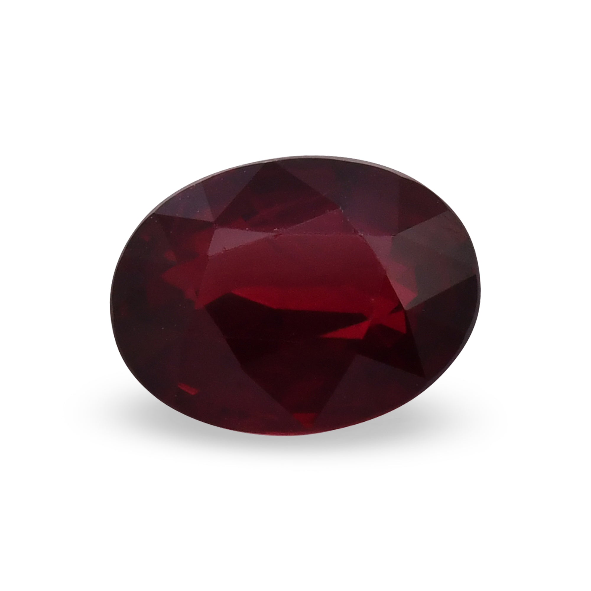 3.03 Carat Red MOZAMBIQUE Oval Ruby CD | LEIBISH
