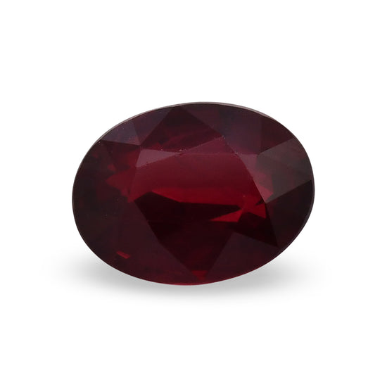 3.03 Carat Red MOZAMBIQUE Oval Ruby CD