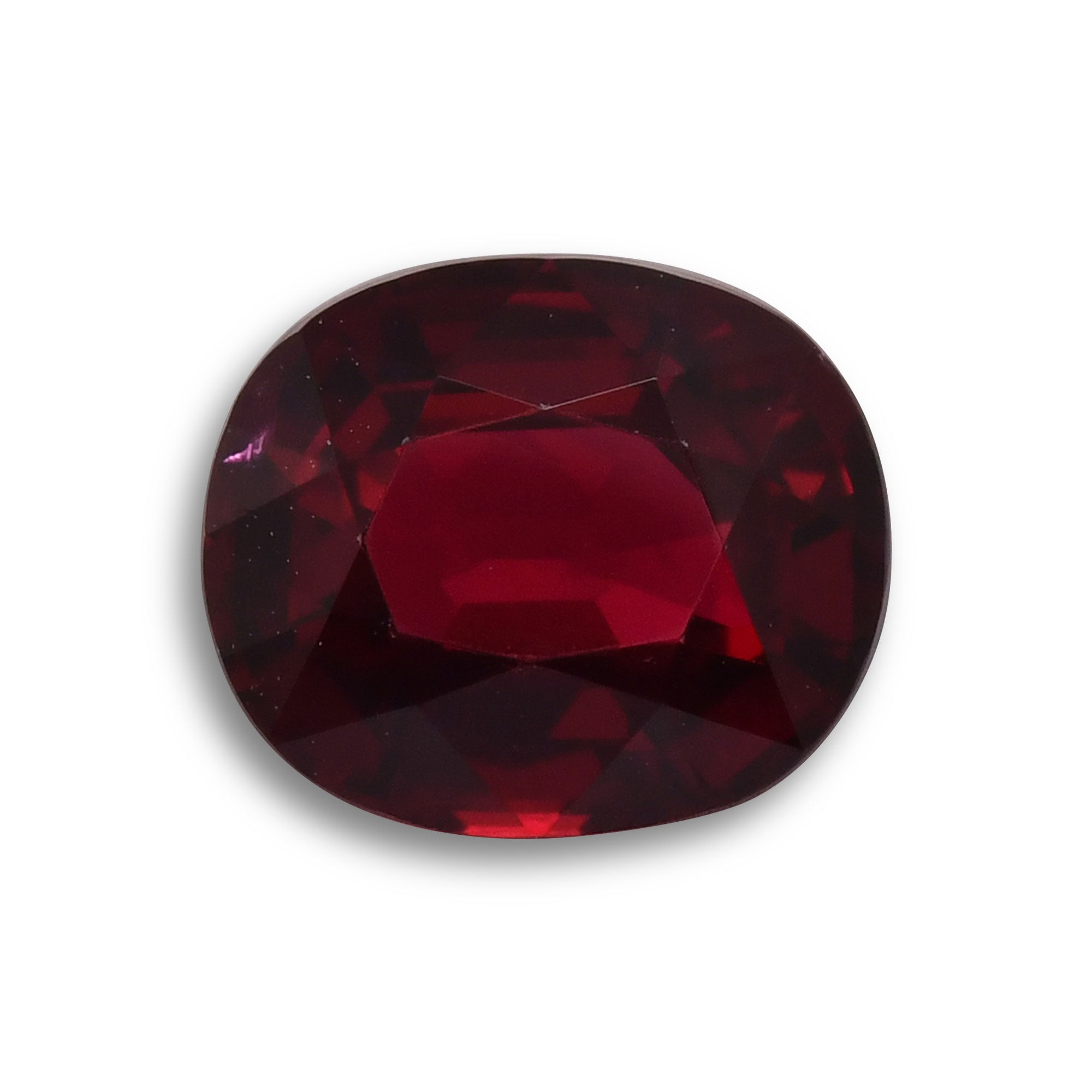 4.17 Carat Red MOZAMBIQUE Oval Ruby GRS | LEIBISH