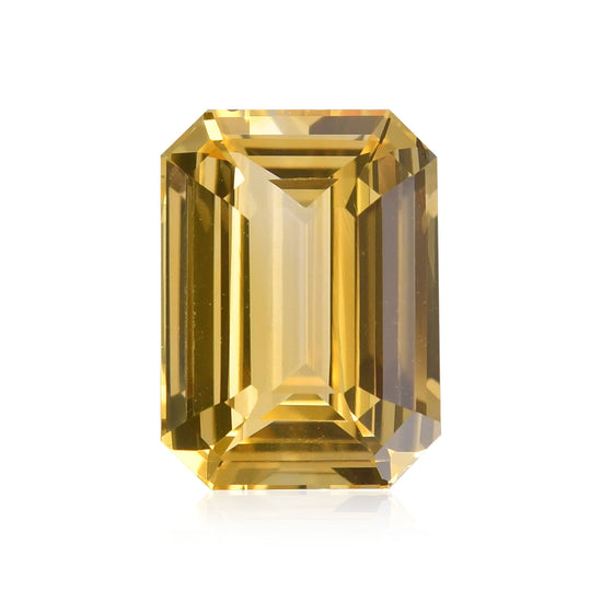 5,03 Karat gelber SRI LANKA Smaragd Saphir CD