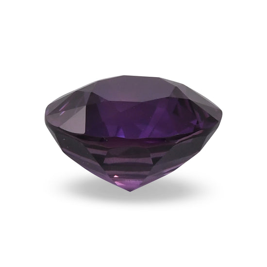7.72 Carat Purple MADAGASCAR Round Sapphire GIA