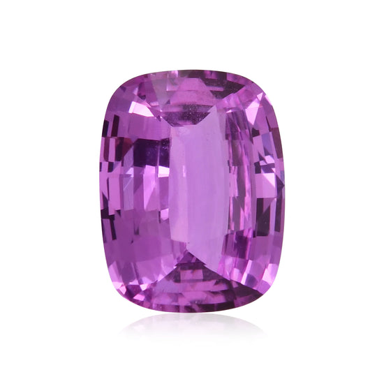 2.11 Carat Pink  Cushion Sapphire