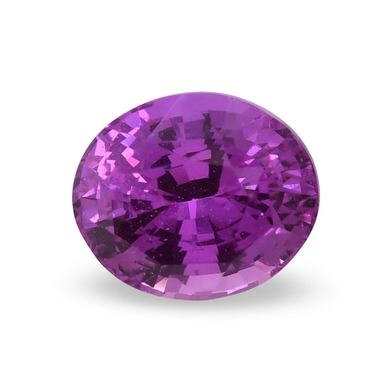 2.38 Carat Pink  Oval Sapphire
