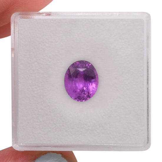 2.38 Carat Pink  Oval Sapphire