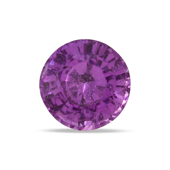 1.05 Carat Pink  Round Sapphire