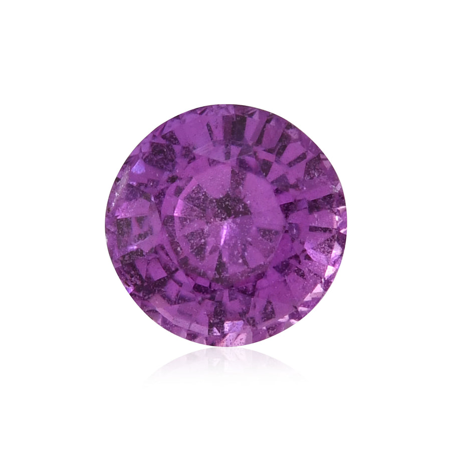1.05 Carat Pink  Round Sapphire