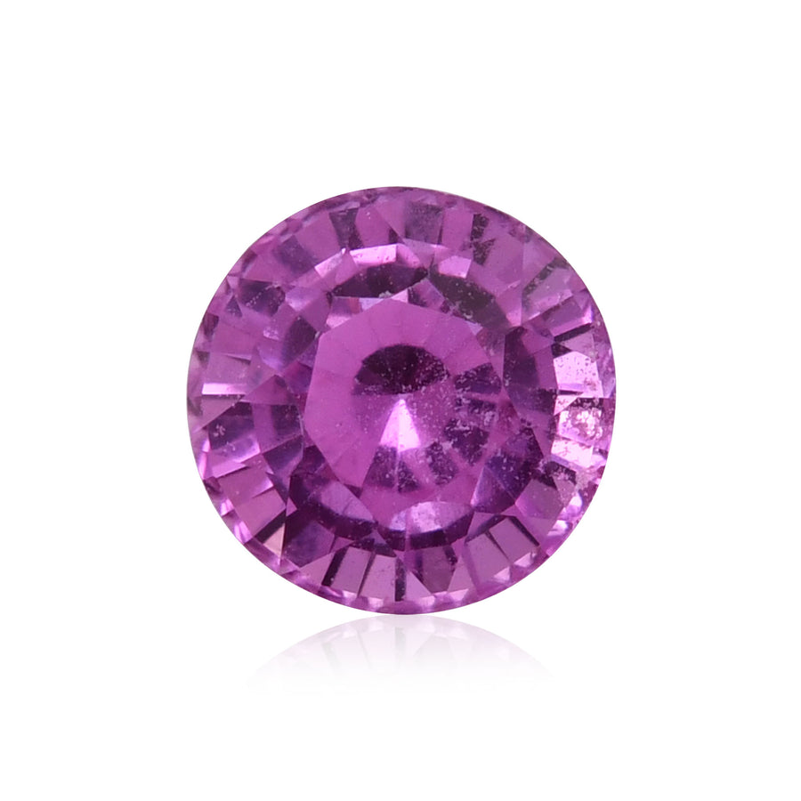 1.25 Carat Pink MADAGASCAR Round Sapphire GIA