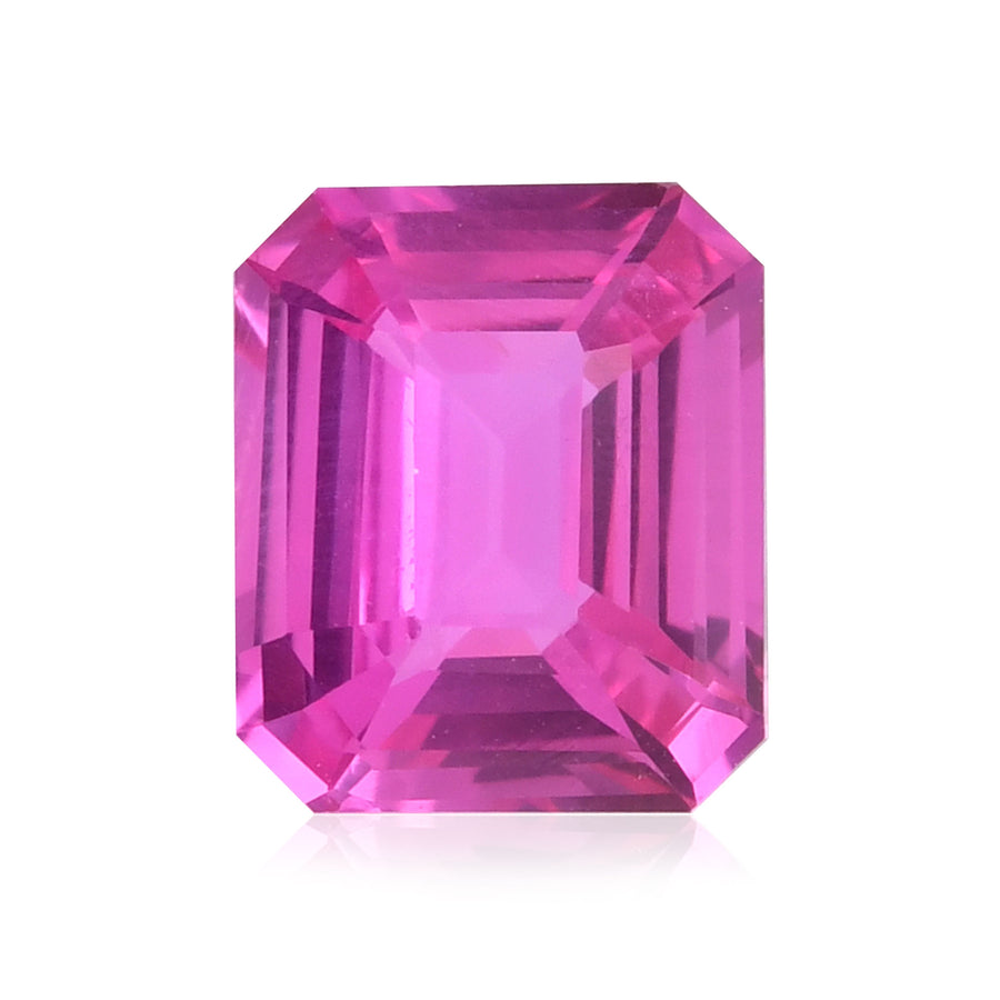 2.02 Carat Pink  Emerald Sapphire GIA