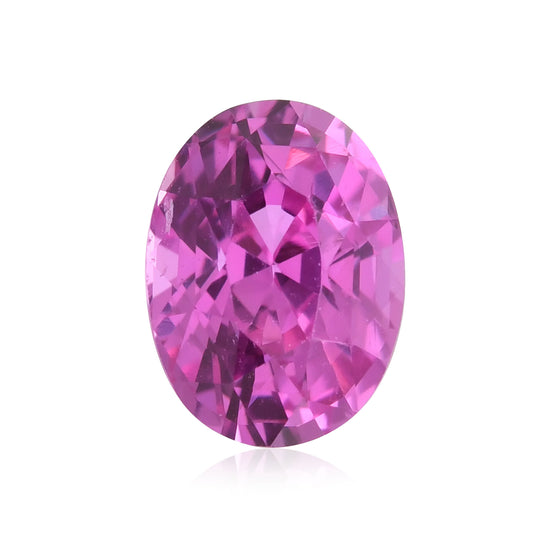 1.59 Carat Pink  Oval Sapphire