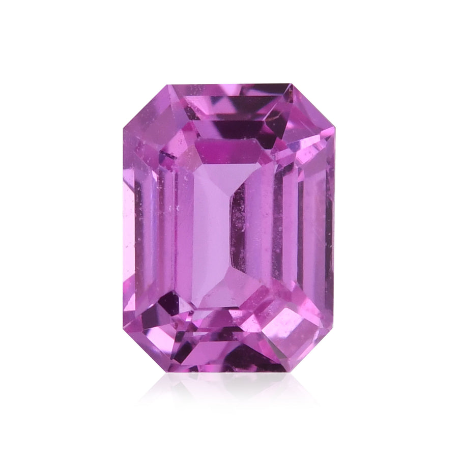1.06 Carat Pink  Emerald Sapphire