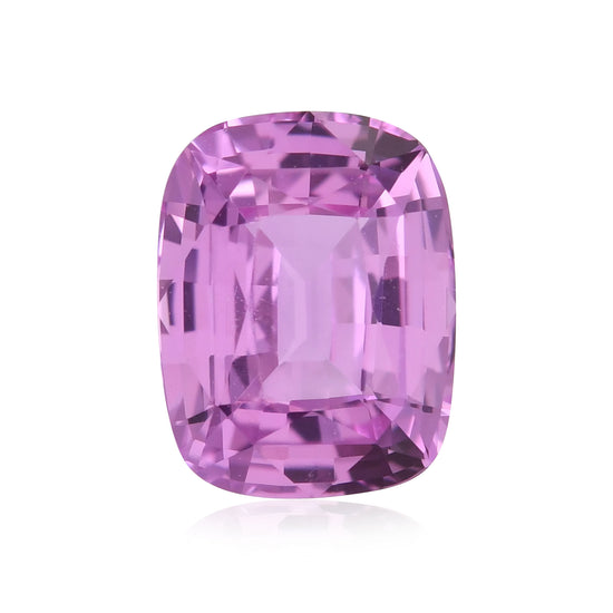 1.26 Carat Pink  Cushion Sapphire