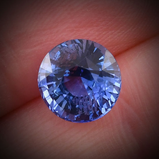 4.03 Carat Blue SRI LANKAN Round Sapphire CD