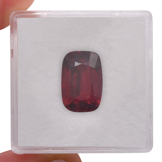 5.09 Carat Red MOZAMBICAN Cushion Ruby GRS