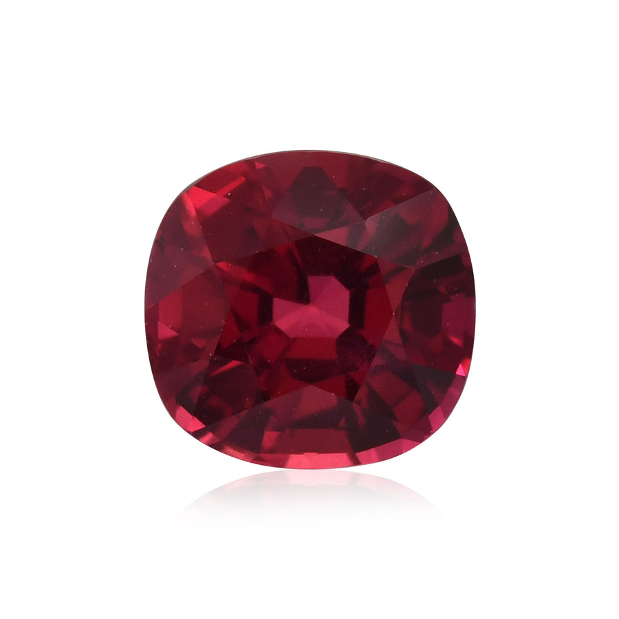 1,42 Karat roter MOZAMBIQUE Kissenrubin CD