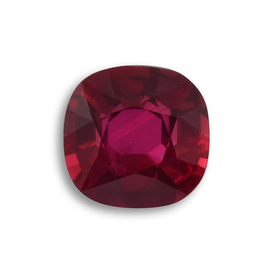 1.20 Carat Red MOZAMBIQUE Cushion Ruby CD