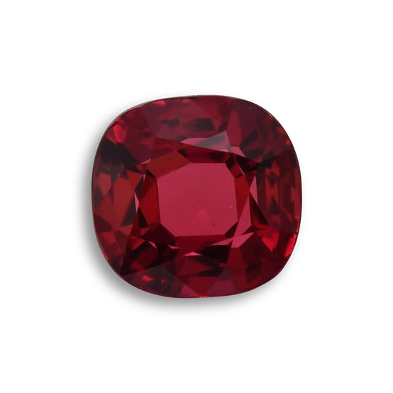 1.48 Carat Red MOZAMBIQUE Cushion Ruby CD