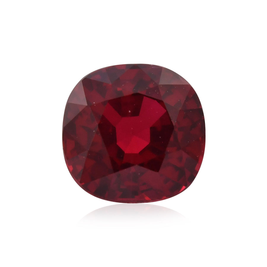 1.25 Carat Red MOZAMBIQUE Cushion Ruby