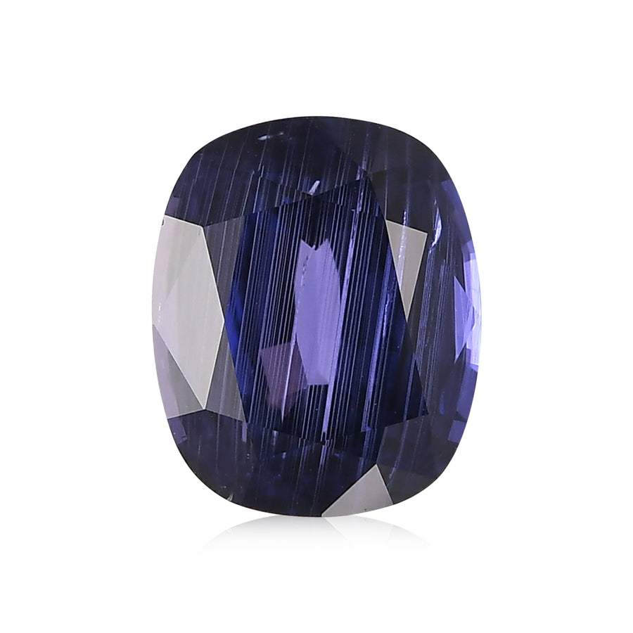 6.17 Carat Purple MADAGASCAR Cushion Sapphire GRS