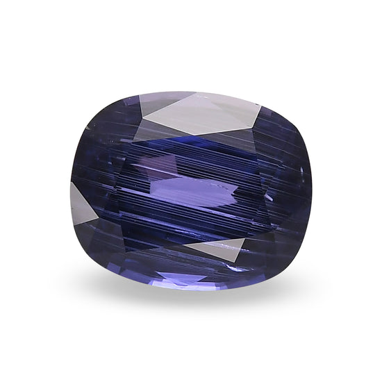6.17 Carat Purple MADAGASCAR Cushion Sapphire GRS