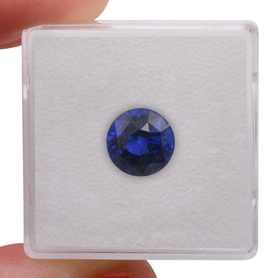2.90 Carat Blue SRI LANKAN Round Sapphire
