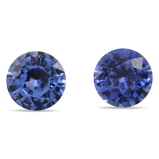 3.02 Carat Blue SRI LANKAN Round Sapphire