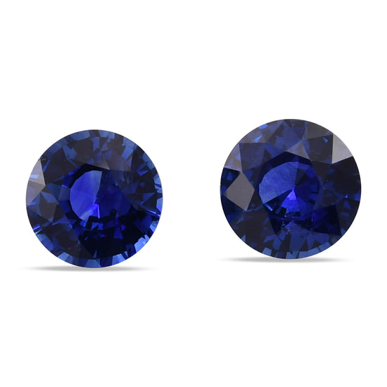 3.02 Carat Blue SRI LANKAN Round Sapphire