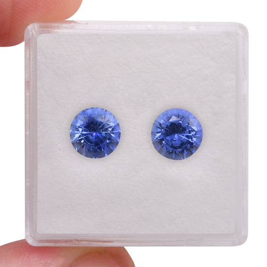 2.79 Carat Blue SRI LANKAN Round Sapphire