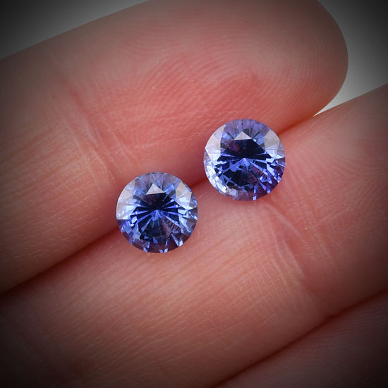 2.79 Carat Blue SRI LANKAN Round Sapphire