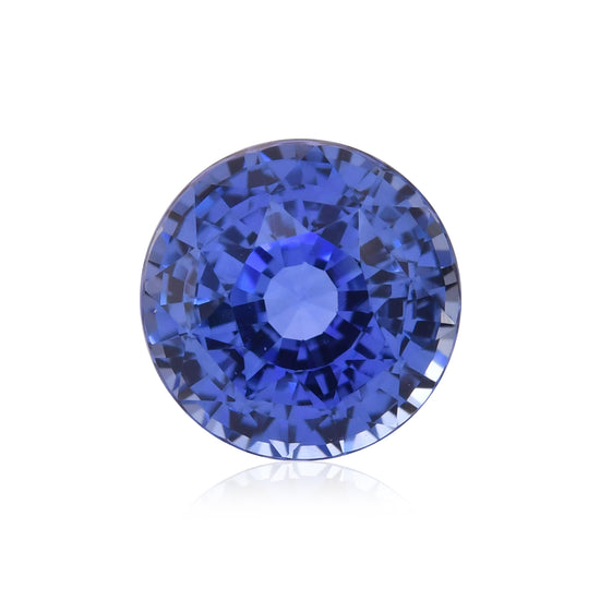 3.61 Carat Blue SRI LANKAN Round Sapphire CD