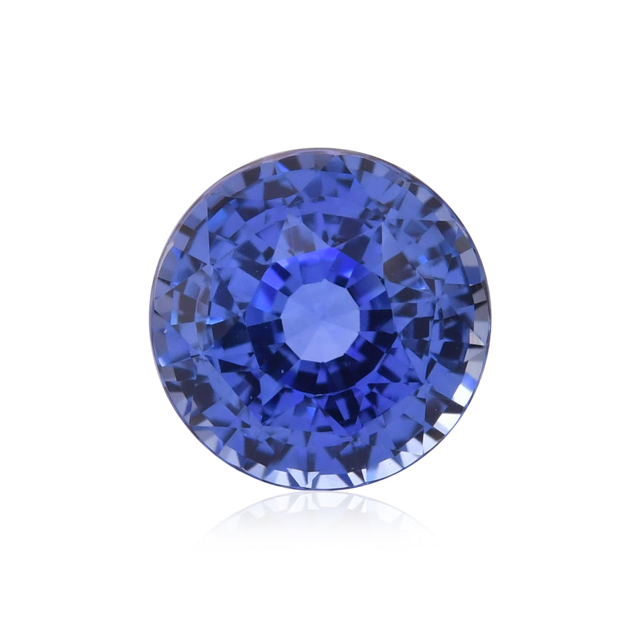 3.61 Carat Blue SRI LANKAN Round Sapphire CD