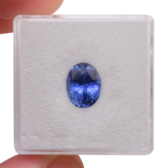 2.61 Carat Blue SRI LANKAN Oval Sapphire