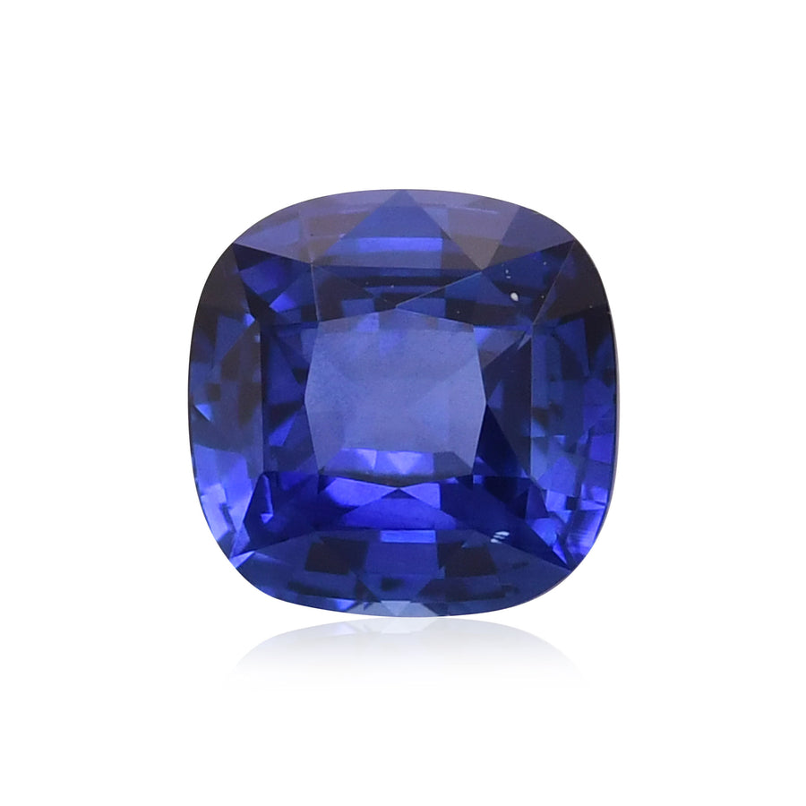 1,58 Karat Blauer SRI LANKA Kissen-Saphir