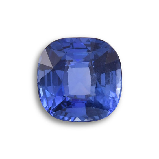 1.62 Carat Blue SRI LANKAN Cushion Sapphire