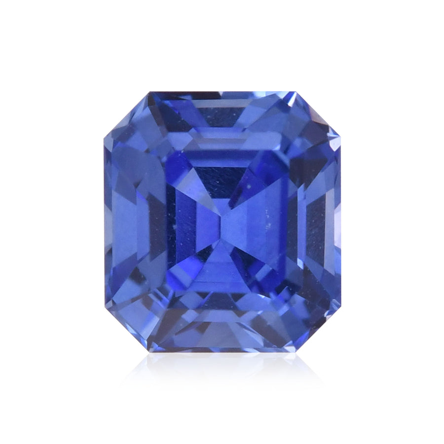 1.09 Carat Blue  Emerald Sapphire