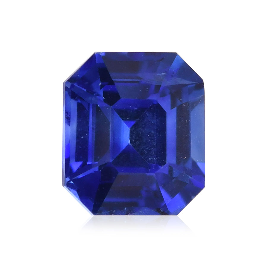 1.27 Carat Blue  Emerald Sapphire