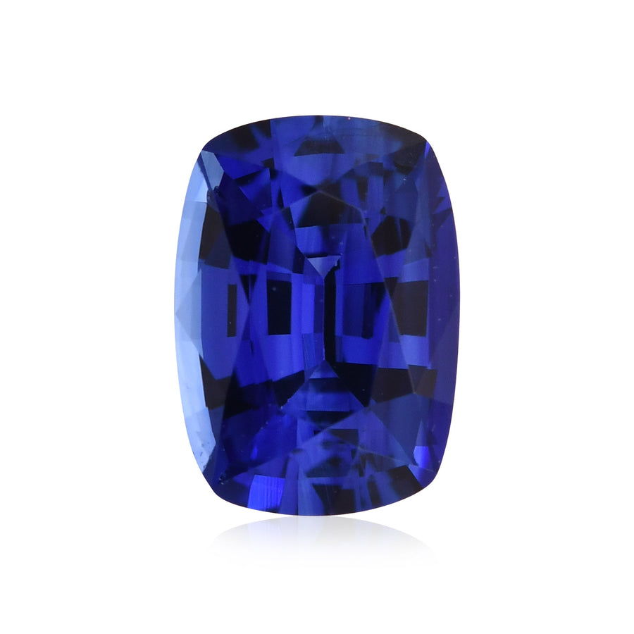Zaffiro blu a cuscino da 1.02 carati