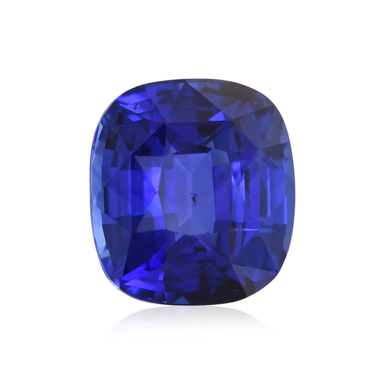 1.22 Carat Blue  Cushion Sapphire