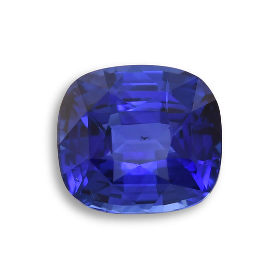1.22 Carat Blue  Cushion Sapphire