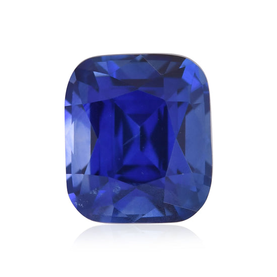 1.34 Carat Blue  Cushion Sapphire