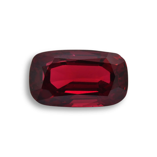 10.05 Carat Red MOZAMBIQUE Cushion Ruby GRS