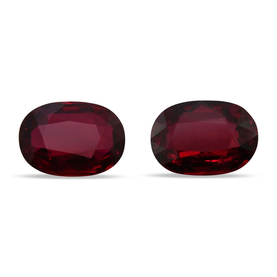 10.03 Carat Red MOZAMBICAN Oval Ruby CD