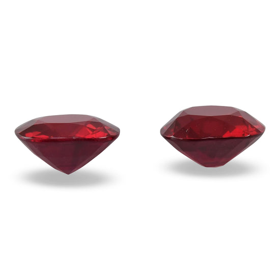 2.40 Carat Red MOZAMBICAN Cushion Ruby CD